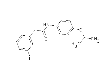 2-(3-fluorophenyl)-N-(4-isopropoxyphenyl)acetamide - Click Image to Close