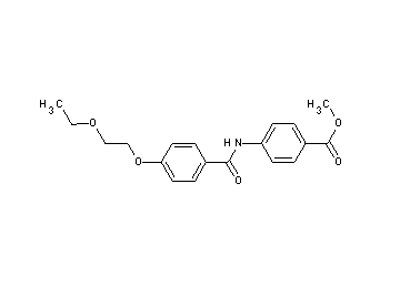 methyl 4-{[4-(2-ethoxyethoxy)benzoyl]amino}benzoate - Click Image to Close