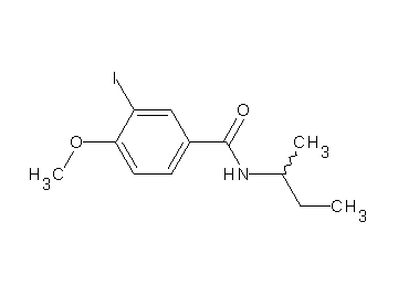 N-(sec-butyl)-3-iodo-4-methoxybenzamide - Click Image to Close