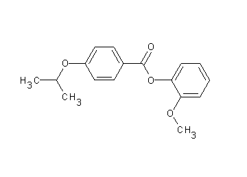 2-methoxyphenyl 4-isopropoxybenzoate - Click Image to Close