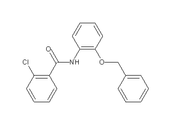 N-[2-(benzyloxy)phenyl]-2-chlorobenzamide - Click Image to Close