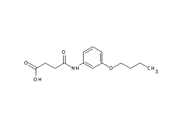 4-[(3-butoxyphenyl)amino]-4-oxobutanoic acid - Click Image to Close