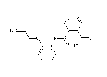 2-({[2-(allyloxy)phenyl]amino}carbonyl)benzoic acid - Click Image to Close