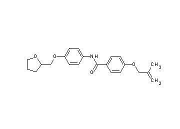 4-[(2-methyl-2-propen-1-yl)oxy]-N-[4-(tetrahydro-2-furanylmethoxy)phenyl]benzamide - Click Image to Close