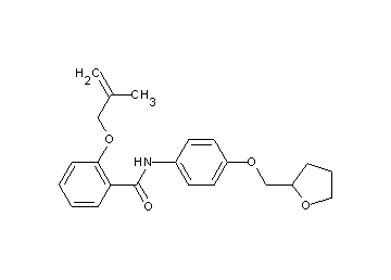 2-[(2-methyl-2-propen-1-yl)oxy]-N-[4-(tetrahydro-2-furanylmethoxy)phenyl]benzamide - Click Image to Close