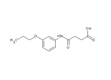 4-oxo-4-[(3-propoxyphenyl)amino]butanoic acid - Click Image to Close