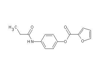 4-(propionylamino)phenyl 2-furoate - Click Image to Close