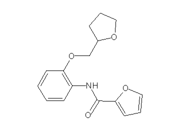 N-[2-(tetrahydro-2-furanylmethoxy)phenyl]-2-furamide - Click Image to Close