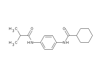 N-[4-(isobutyrylamino)phenyl]cyclohexanecarboxamide - Click Image to Close