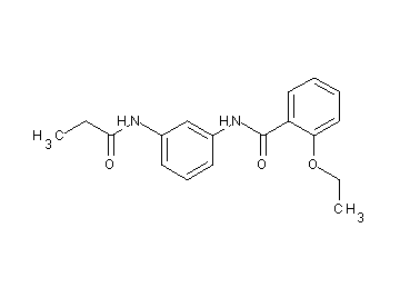 2-ethoxy-N-[3-(propionylamino)phenyl]benzamide - Click Image to Close