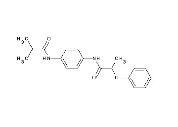 2-methyl-N-{4-[(2-phenoxypropanoyl)amino]phenyl}propanamide - Click Image to Close