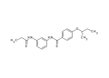 4-sec-butoxy-N-[3-(propionylamino)phenyl]benzamide - Click Image to Close