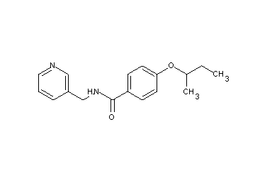 4-sec-butoxy-N-(3-pyridinylmethyl)benzamide - Click Image to Close