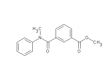 methyl 3-{[methyl(phenyl)amino]carbonyl}benzoate - Click Image to Close