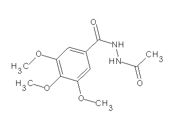 N'-acetyl-3,4,5-trimethoxybenzohydrazide - Click Image to Close