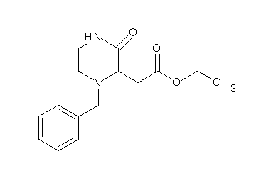 ethyl (1-benzyl-3-oxo-2-piperazinyl)acetate
