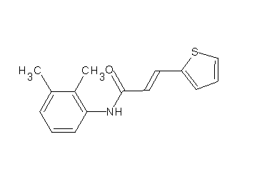 N-(2,3-dimethylphenyl)-3-(2-thienyl)acrylamide