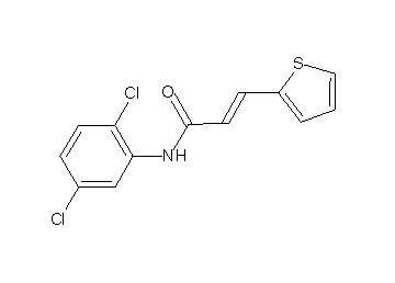 N-(2,5-dichlorophenyl)-3-(2-thienyl)acrylamide