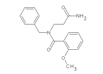 N-(3-amino-3-oxopropyl)-N-benzyl-2-methoxybenzamide (non-preferred name) - Click Image to Close
