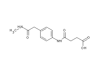 4-({4-[2-(methylamino)-2-oxoethyl]phenyl}amino)-4-oxobutanoic acid - Click Image to Close