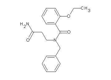 N-(3-amino-3-oxopropyl)-N-benzyl-2-ethoxybenzamide (non-preferred name) - Click Image to Close