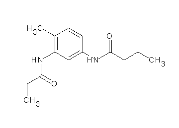 N-[4-methyl-3-(propionylamino)phenyl]butanamide - Click Image to Close