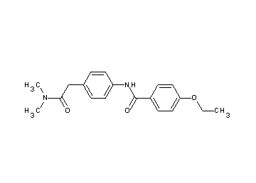 N-{4-[2-(dimethylamino)-2-oxoethyl]phenyl}-4-ethoxybenzamide - Click Image to Close