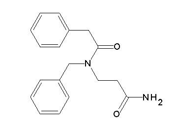 N3-benzyl-N3-(phenylacetyl)-b-alaninamide