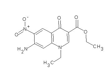ethyl 7-amino-1-ethyl-6-nitro-4-oxo-1,4-dihydro-3-quinolinecarboxylate - Click Image to Close