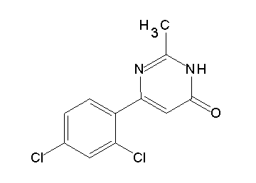 6-(2,4-dichlorophenyl)-2-methyl-4(3H)-pyrimidinone - Click Image to Close