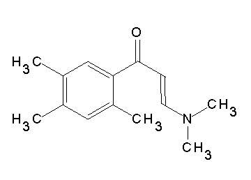 3-(dimethylamino)-1-(2,4,5-trimethylphenyl)-2-propen-1-one - Click Image to Close