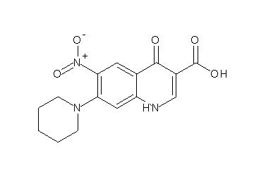 6-nitro-4-oxo-7-(1-piperidinyl)-1,4-dihydro-3-quinolinecarboxylic acid - Click Image to Close