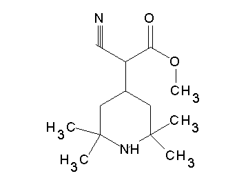 methyl cyano(2,2,6,6-tetramethyl-4-piperidinyl)acetate - Click Image to Close