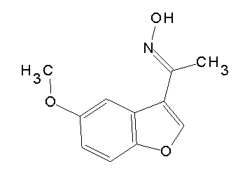 1-(5-methoxy-1-benzofuran-3-yl)ethanone oxime - Click Image to Close