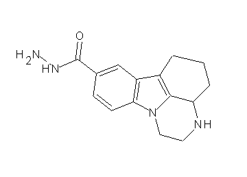 2,3,3a,4,5,6-hexahydro-1H-pyrazino[3,2,1-jk]carbazole-8-carbohydrazide - Click Image to Close