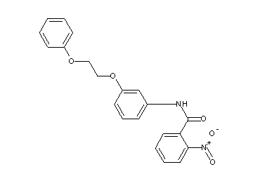2-nitro-N-[3-(2-phenoxyethoxy)phenyl]benzamide - Click Image to Close