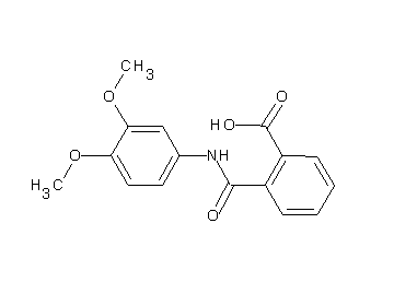 2-{[(3,4-dimethoxyphenyl)amino]carbonyl}benzoic acid - Click Image to Close