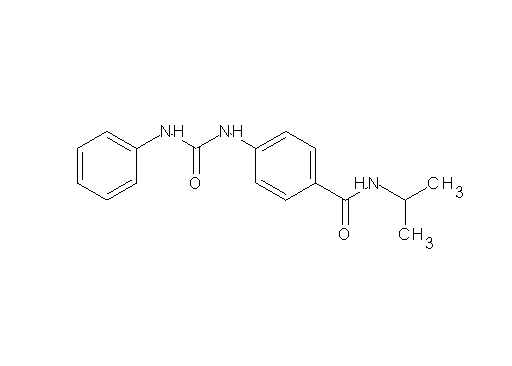 4-[(anilinocarbonyl)amino]-N-isopropylbenzamide - Click Image to Close