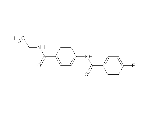 N-{4-[(ethylamino)carbonyl]phenyl}-4-fluorobenzamide - Click Image to Close