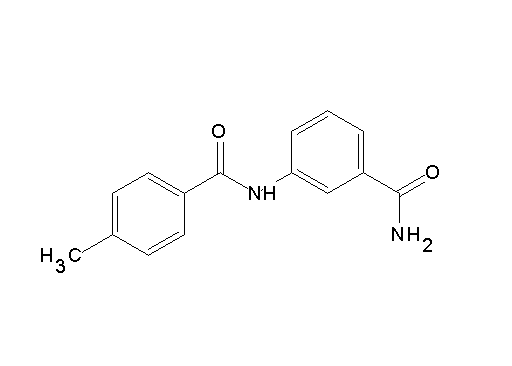 3-[(4-methylbenzoyl)amino]benzamide