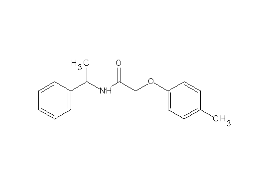 2-(4-methylphenoxy)-N-(1-phenylethyl)acetamide - Click Image to Close