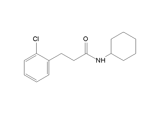3-(2-chlorophenyl)-N-cyclohexylpropanamide - Click Image to Close