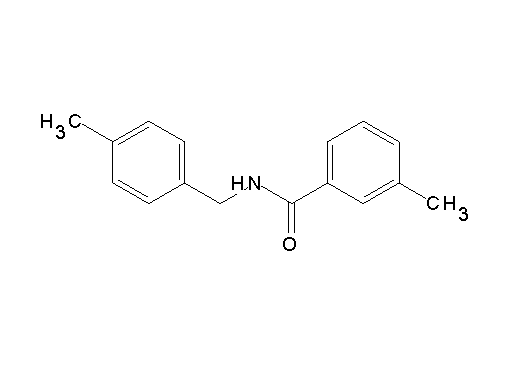 3-methyl-N-(4-methylbenzyl)benzamide - Click Image to Close
