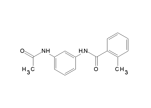 N-[3-(acetylamino)phenyl]-2-methylbenzamide