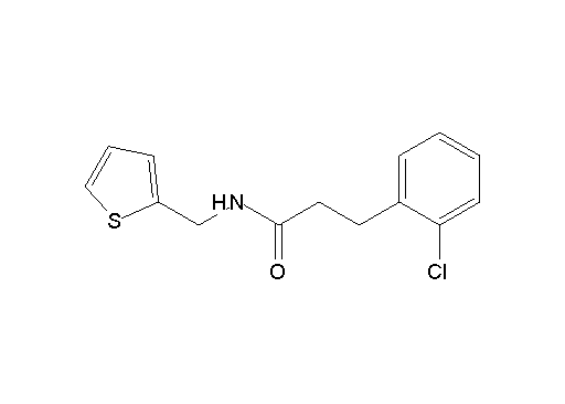 3-(2-chlorophenyl)-N-(2-thienylmethyl)propanamide - Click Image to Close