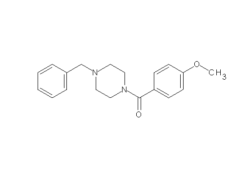 1-benzyl-4-(4-methoxybenzoyl)piperazine - Click Image to Close
