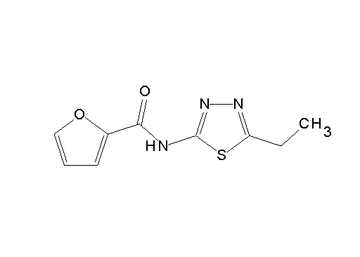 N-(5-ethyl-1,3,4-thiadiazol-2-yl)-2-furamide - Click Image to Close