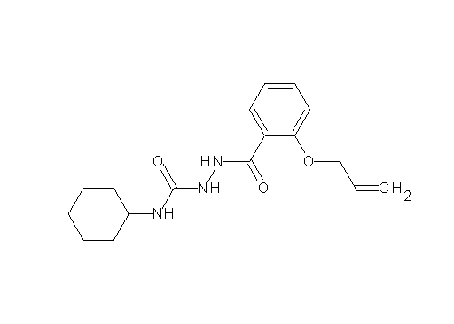 2-[2-(allyloxy)benzoyl]-N-cyclohexylhydrazinecarboxamide - Click Image to Close