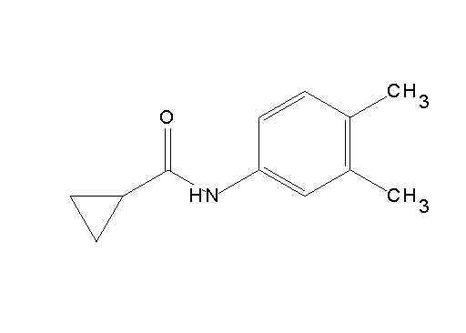 N-(3,4-dimethylphenyl)cyclopropanecarboxamide - Click Image to Close