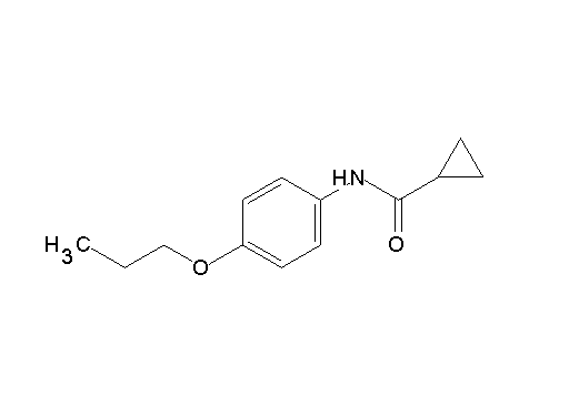 N-(4-propoxyphenyl)cyclopropanecarboxamide